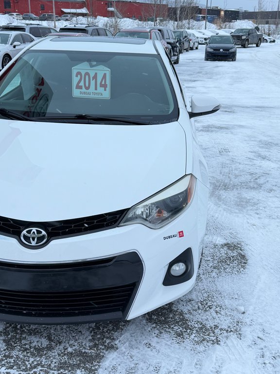 Toyota Corolla PRIX PRÉ-ENCAN FAITES VITE !!! S / autom / cuir / toit et +++ 2014 à Thetford Mines, Québec - 8 - w1024h768px