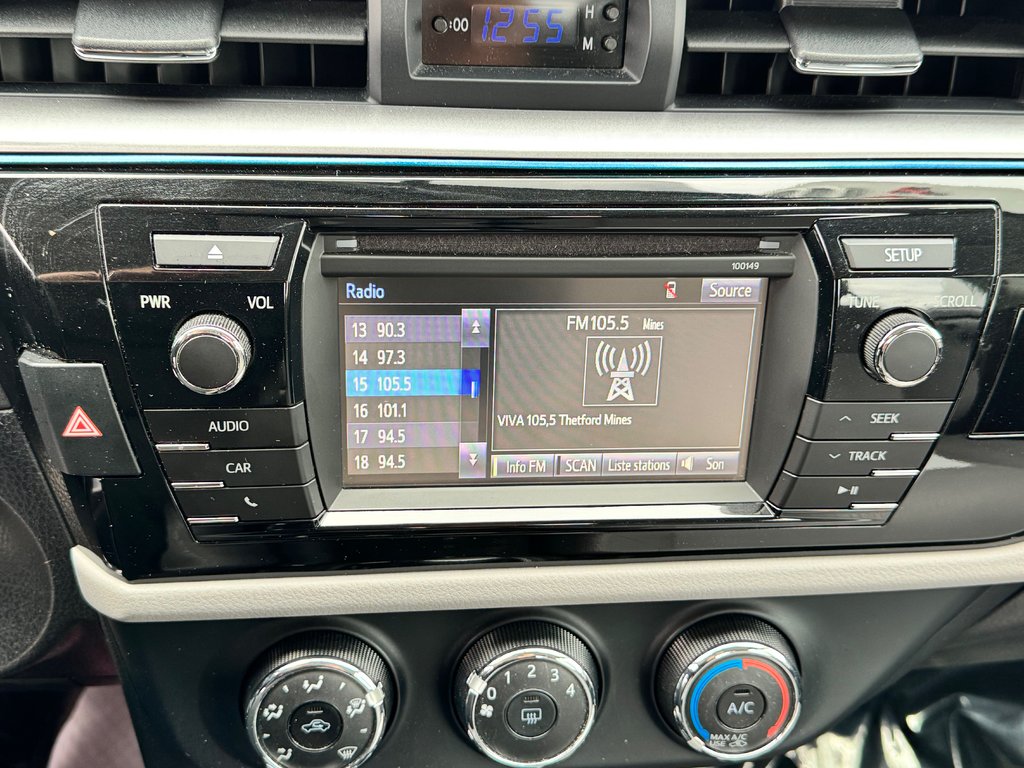2014 Toyota Corolla LE / BAS KILOS / INSPECTÉ RÉPARÉ / FIABILITÉ / in Thetford Mines, Quebec - 37 - w1024h768px