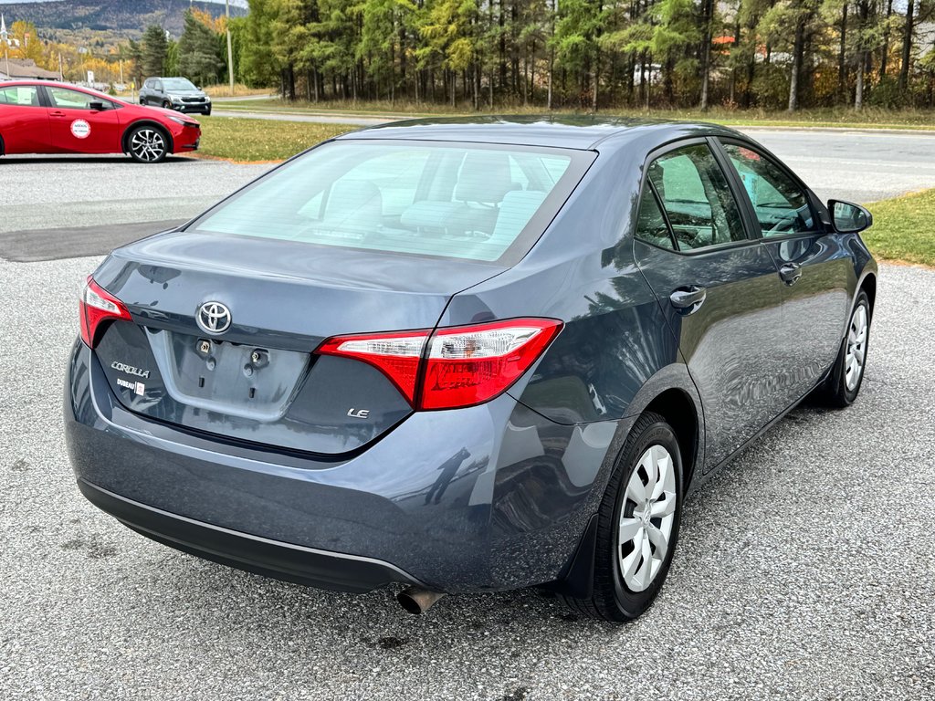 2014 Toyota Corolla LE / BAS KILOS / INSPECTÉ RÉPARÉ / FIABILITÉ / in Thetford Mines, Quebec - 4 - w1024h768px