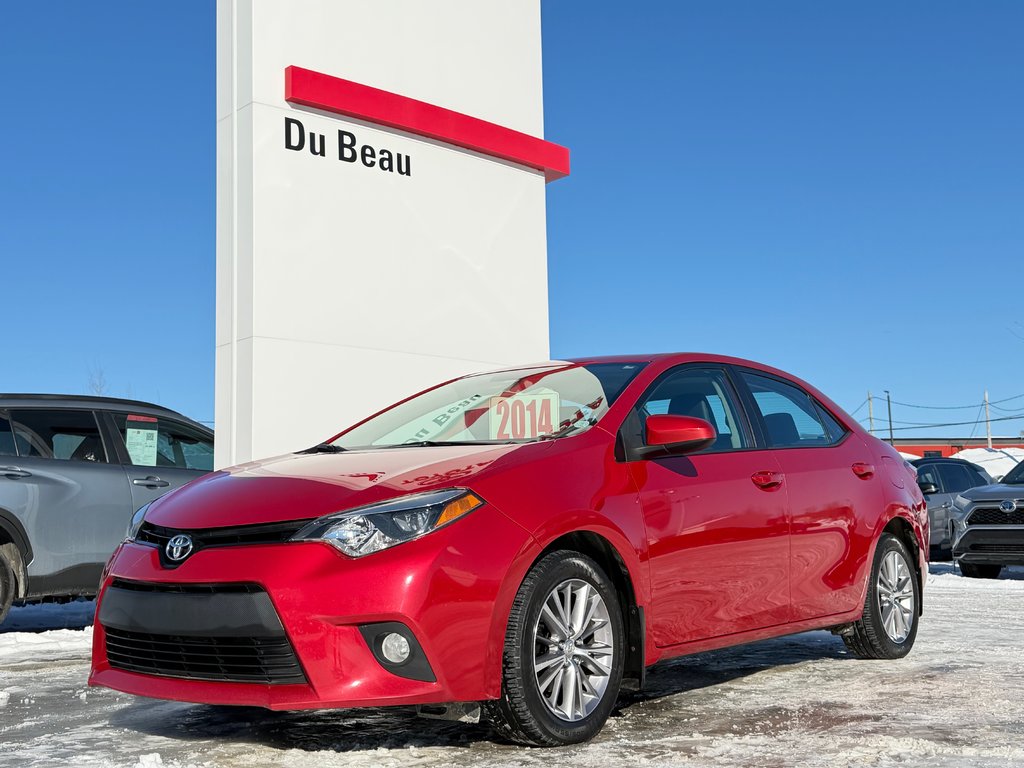 Toyota Corolla LE + GROUPE TOIT / AUTOM / SOFTEX / GPS / 2014 à Thetford Mines, Québec - 1 - w1024h768px