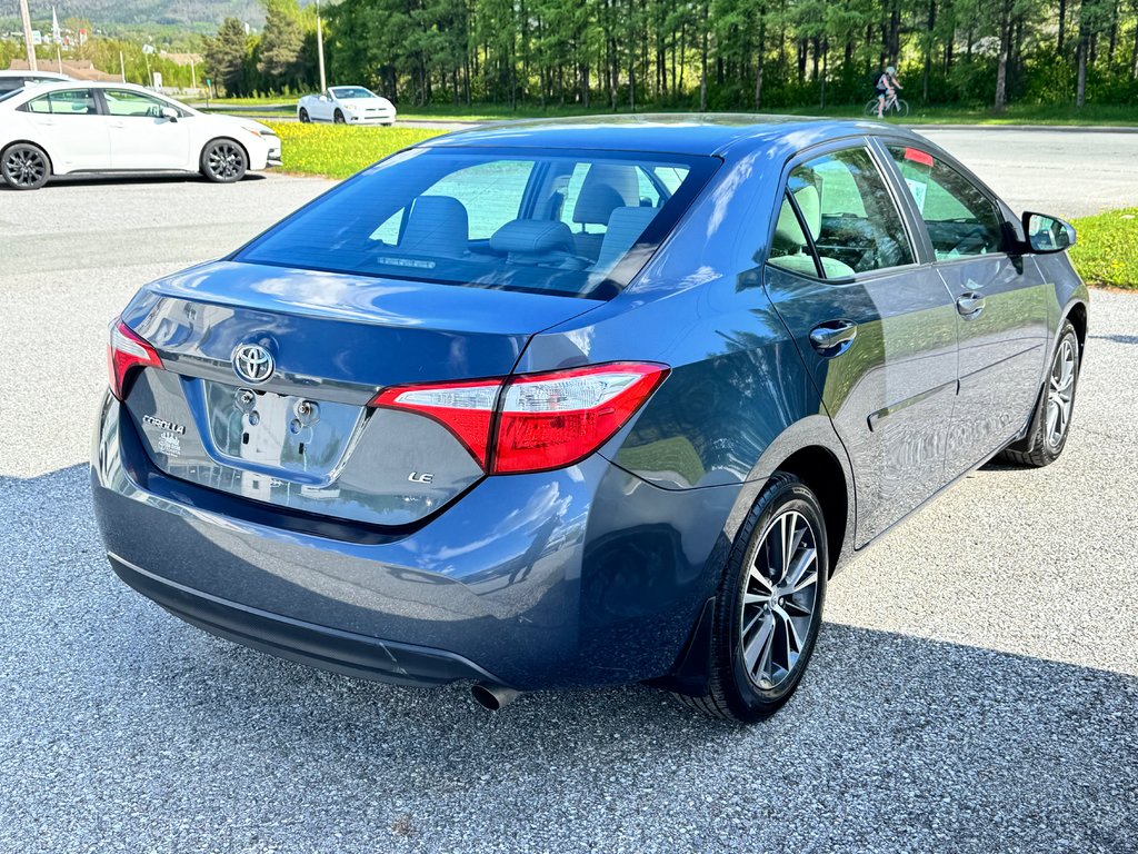 2016 Toyota Corolla LE + GROUPE TOIT / 1 SEUL PROPRIO / BAS KILOS / in Thetford Mines, Quebec - 5 - w1024h768px