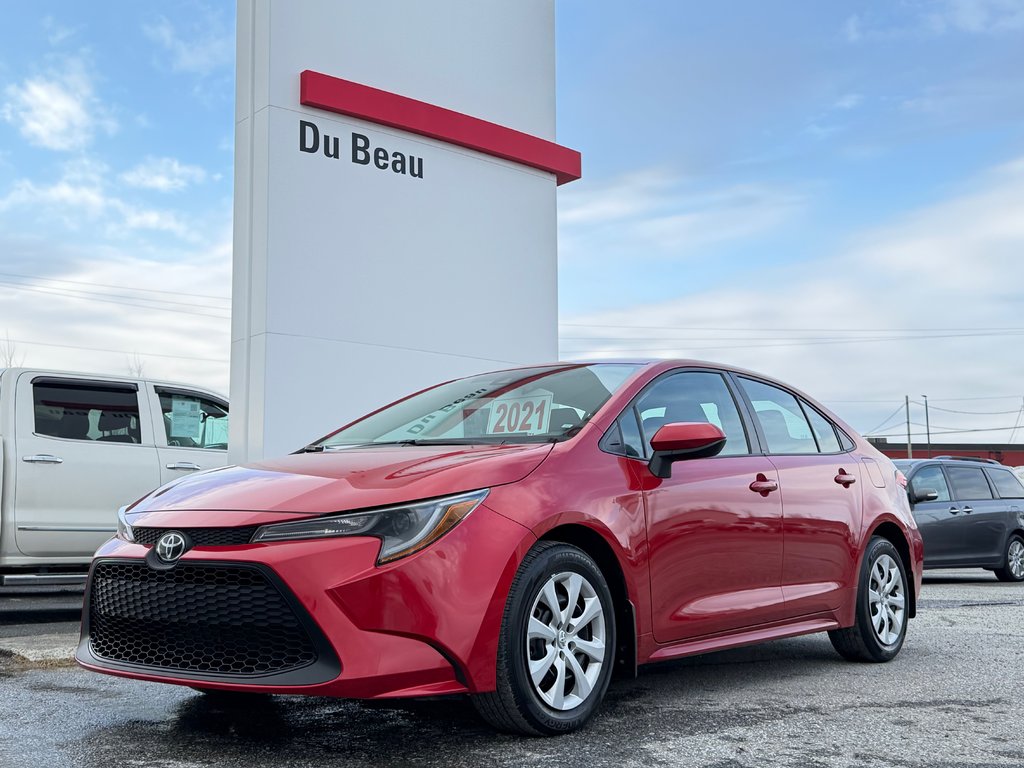 Toyota Corolla LE / TRÈS BAS KILOS 38.000KM / ULTRA FIABLE / 2021 à Thetford Mines, Québec - 1 - w1024h768px