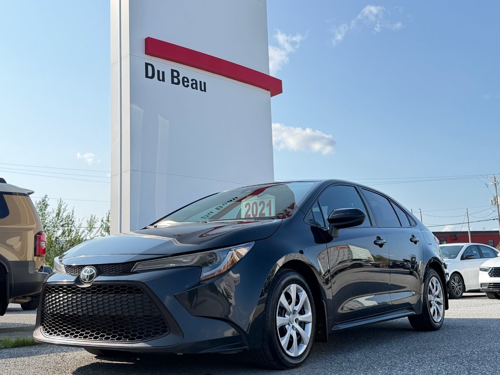 2021 Toyota Corolla LE / AUTOM / BAS KILOS / TRÈS ÉCONOMIQUE / in Thetford Mines, Quebec - 1 - w1024h768px