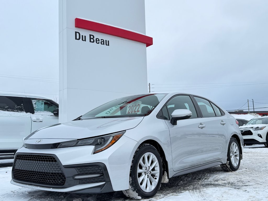 2022 Toyota Corolla SE AUTOM / TRÈS BAS KILOS / ULTRA ÉCONOMIQUE /  / in Thetford Mines, Quebec - 1 - w1024h768px