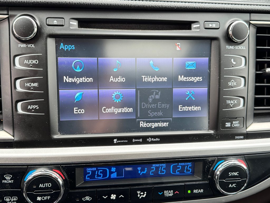 2019 Toyota Highlander XLE AWD / 8 PLACES / GPS / CUIR ET ++++ / in Thetford Mines, Quebec - 47 - w1024h768px