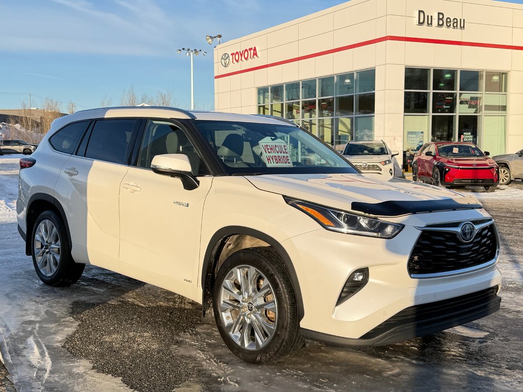 Toyota Highlander HYBRIDE LIMITED AWD / 8 PASSAGERS / 2021 à Thetford Mines, Québec - 4 - w1024h768px