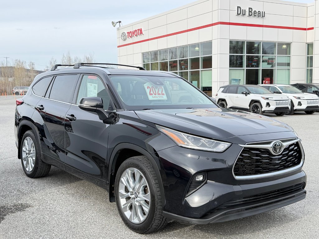 2022 Toyota Highlander LIMITED / BARRE DE TOIT / 7 PASSAGERS / HITCH D'ORIGINE / in Thetford Mines, Quebec - 3 - w1024h768px