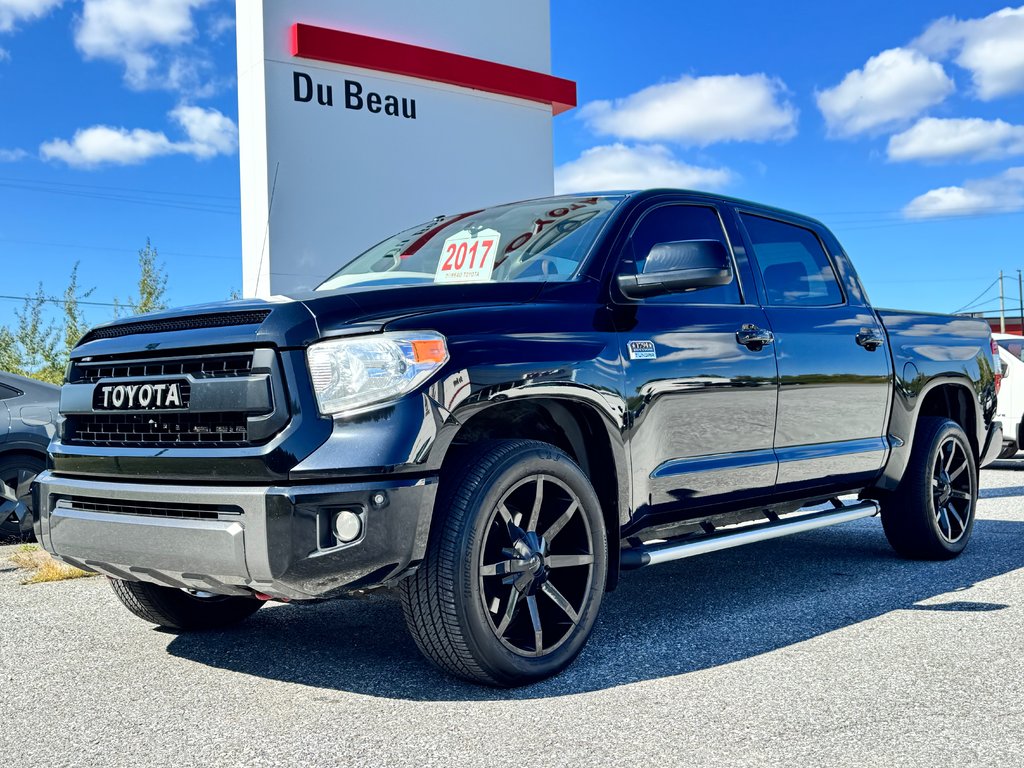 2017 Toyota Tundra CREWMAX 1794 / RECONSTRUIT / AUCUN FINANCEMENT / in Thetford Mines, Quebec - 1 - w1024h768px