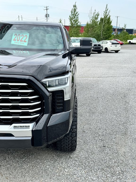 Toyota Tundra CAPSTONE HYBRID / LIFT KIT 3 / MAGS FUEL / BOITE DE FIBRE / PNEUS BF KO2 2022 à Thetford Mines, Québec - 9 - w1024h768px