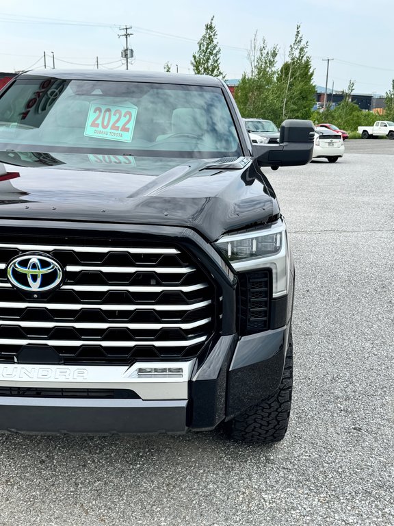Toyota Tundra CAPSTONE HYBRID / LIFT KIT 3 / MAGS FUEL / BOITE DE FIBRE / PNEUS BF KO2 2022 à Thetford Mines, Québec - 8 - w1024h768px