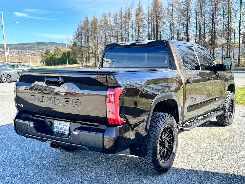 2023 Toyota Tundra PATINUM 1794 HYBRID / LIFT KIT / CHROME DELETE / PEA 200 000 km / SUSPENSION RENFORCI - BALLON / PNEUS NEUF KO3 in Thetford Mines, Quebec - 4 - w1024h768px