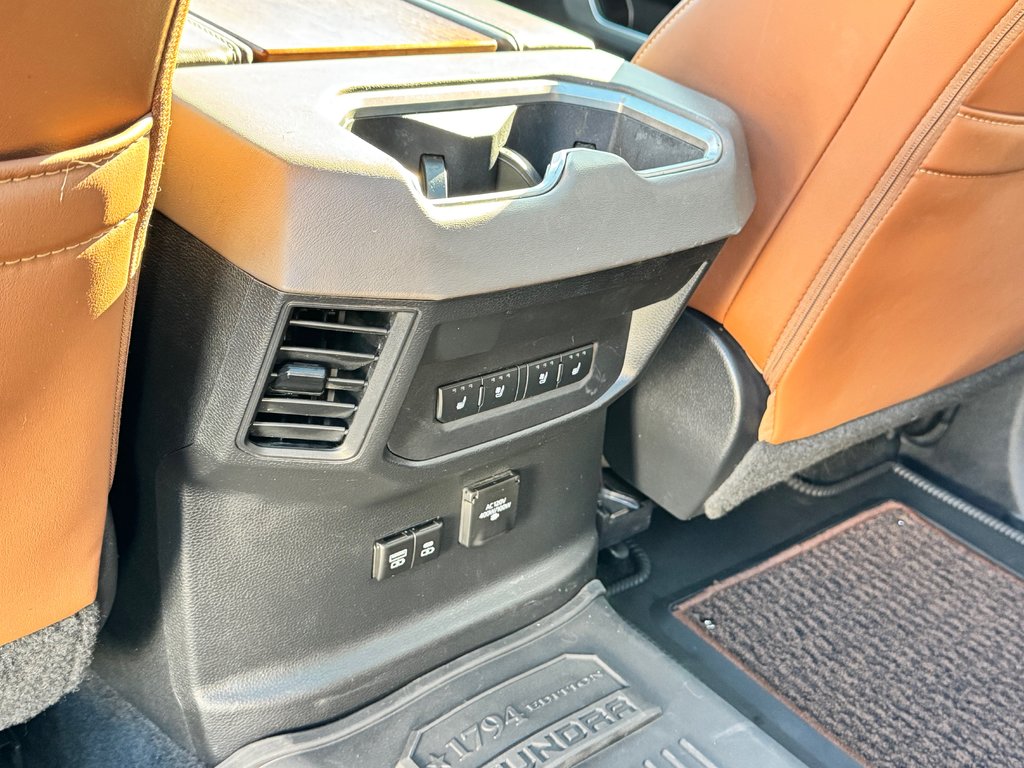 2023 Toyota Tundra PATINUM 1794 HYBRID / LIFT KIT / CHROME DELETE / PEA 200 000 km / SUSPENSION RENFORCI - BALLON / PNEUS NEUF KO3 in Thetford Mines, Quebec - 82 - w1024h768px