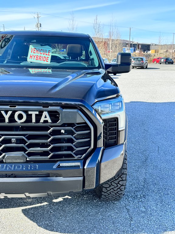 2023 Toyota Tundra PATINUM 1794 HYBRID / LIFT KIT / CHROME DELETE / PEA 200 000 km / SUSPENSION RENFORCI - BALLON / PNEUS NEUF KO3 in Thetford Mines, Quebec - 8 - w1024h768px