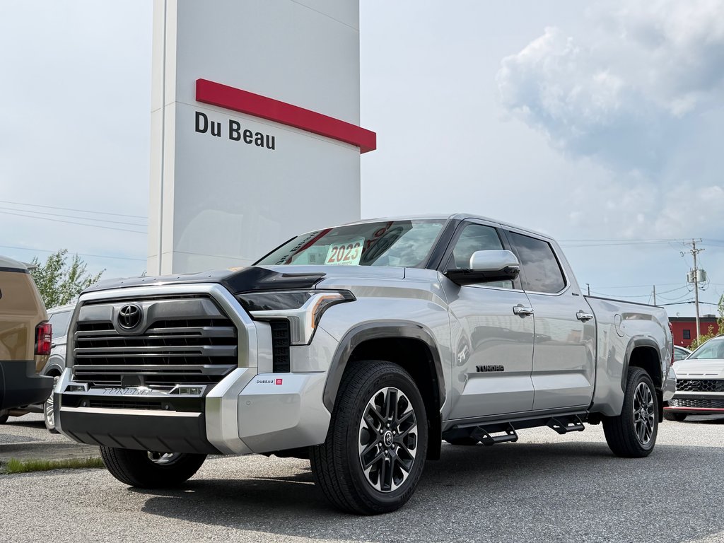 2023 Toyota Tundra LIMITED CREWMAX / PEA 28-08-27=100KM / in Thetford Mines, Quebec - 1 - w1024h768px