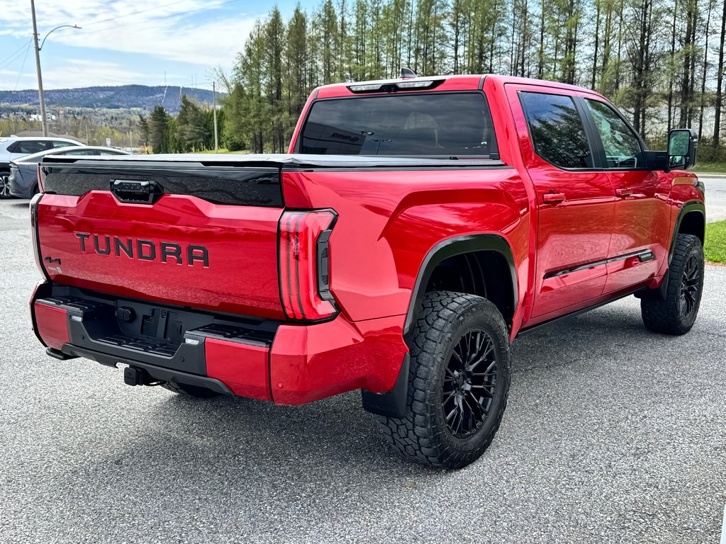 Toyota Tundra PLATINUM HYBRID / PEA 28-02-28=100km / GR. REMORQUAGE / LIFT KIT / MAGS 20  FUEL / PNEUS TOYO 2024 à Thetford Mines, Québec - 4 - w1024h768px