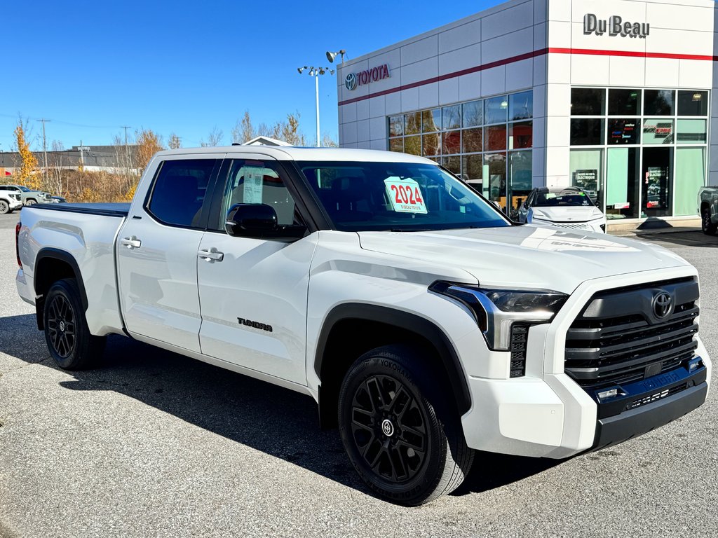 2024 Toyota Tundra LIMITED NIGHTSHADE / CREWMAX BOITE 6.5 PIEDS / TOILE DE BOITE / MARCHE-PIED in Thetford Mines, Quebec - 3 - w1024h768px