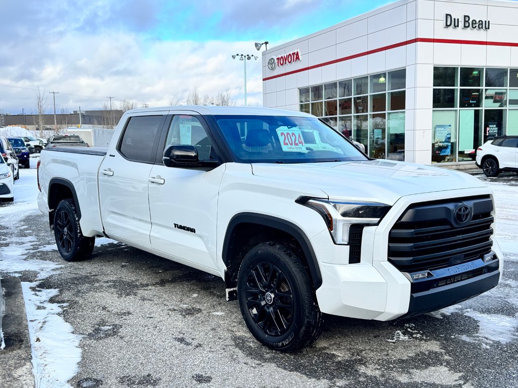 Toyota Tundra LIMITED NIGHTSHADE / CREWMAX BOITE 6.5 PIEDS / TOILE DE BOITE / JAMAIS ACCIDENTÉ 2024 à Thetford Mines, Québec - 3 - w1024h768px