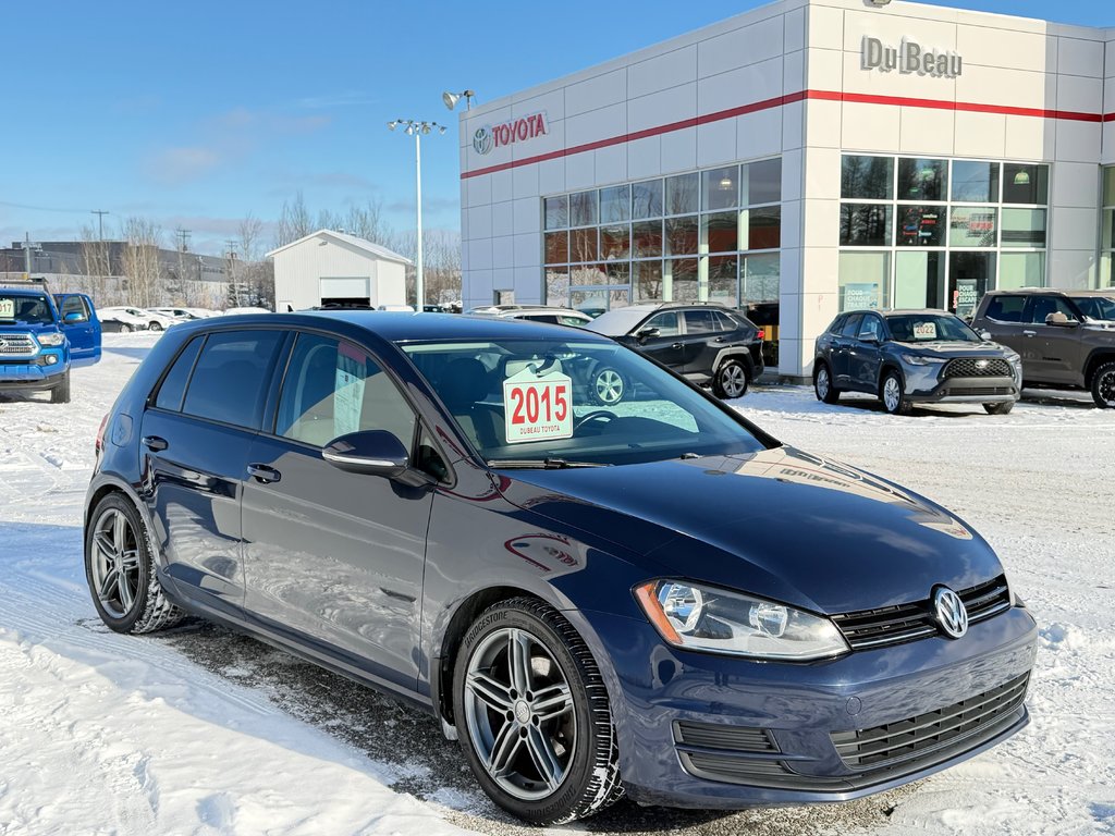 Volkswagen Golf TRENDLINE / MANUELLE / TURBO / MAGS / RABAISSÉ /VITRE TEINTÉE ET +++ / 2015 à Thetford Mines, Québec - 3 - w1024h768px
