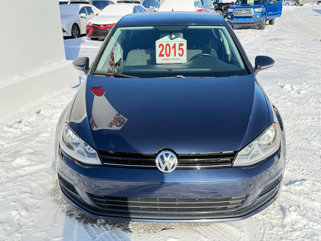 Volkswagen Golf TRENDLINE / MANUELLE / TURBO / MAGS / RABAISSÉ /VITRE TEINTÉE ET +++ / 2015 à Thetford Mines, Québec - 2 - w1024h768px