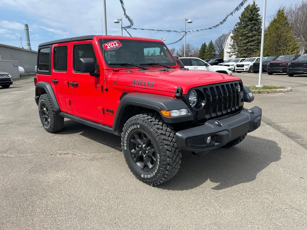 Jeep Wrangler Unlimited Willys 2022 à Paspébiac, Québec - 3 - w1024h768px