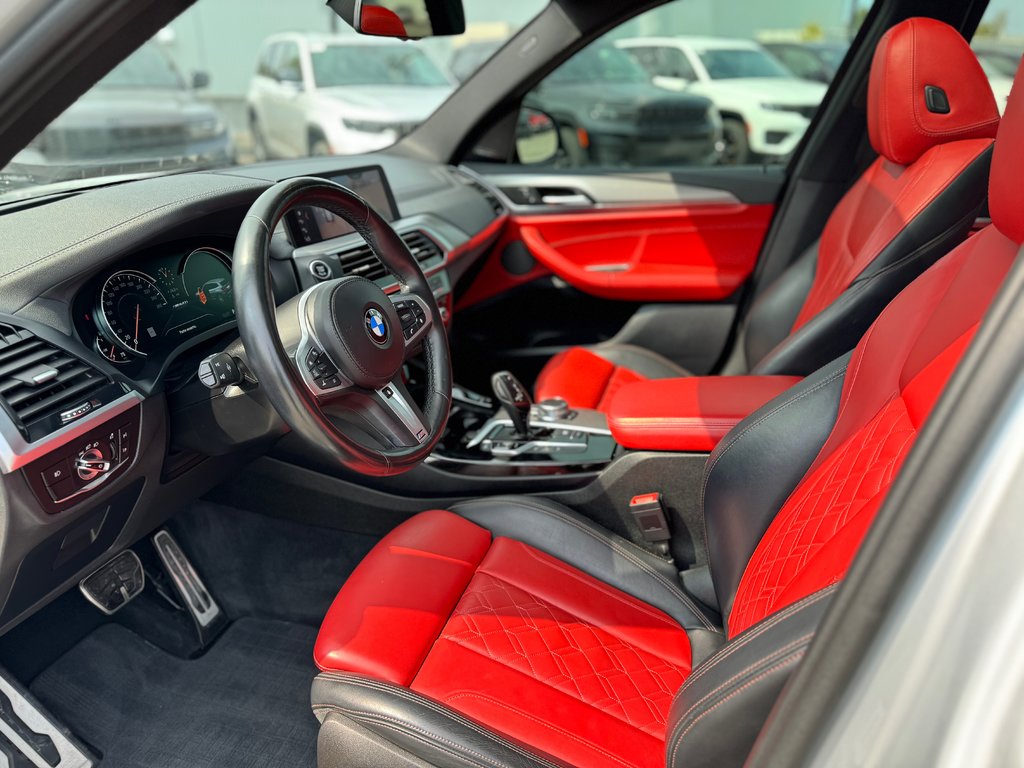 X3 M40i // TOIT PANORAMIQUE // CUIR ROUGE 2019 à Sherbrooke, Québec - 9 - w1024h768px