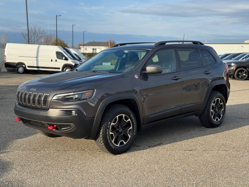 2021  Cherokee TRAILHAWK 4X4 | CUIR | HITCH in Sherbrooke, Quebec - 1 - w1024h768px