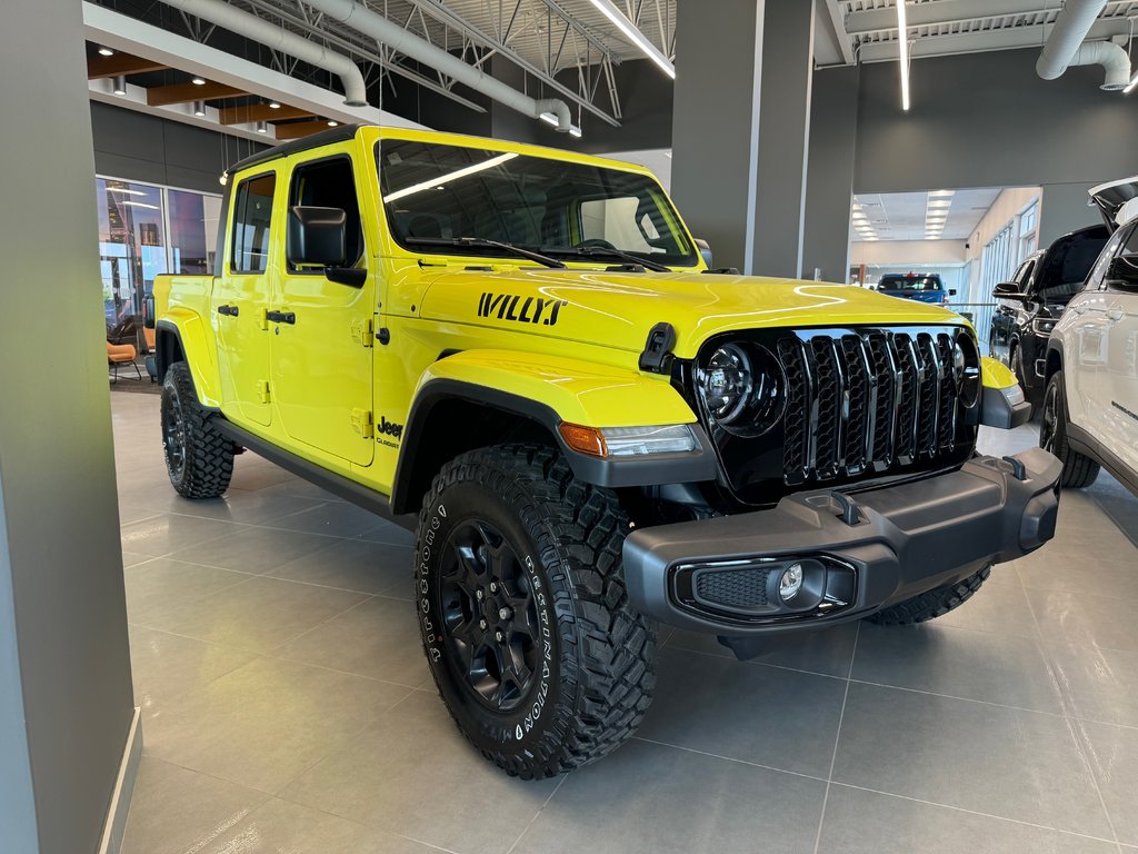 2023 Jeep Gladiator WILLYS in St-Jean-Sur-Richelieu, Quebec - 1 - w1024h768px