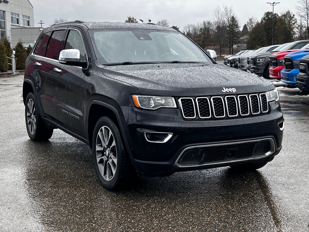 2018  Grand Cherokee LIMITED 4X4 // CUIR // ENS. SÉCURITÉ // NAV in Sherbrooke, Quebec - 2 - w1024h768px