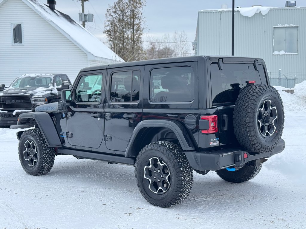 2021 Jeep Wrangler 4xe 4xe UNLIMITED RUBICON 4X4 // DEUX TOITS in Sherbrooke, Quebec - 4 - w1024h768px