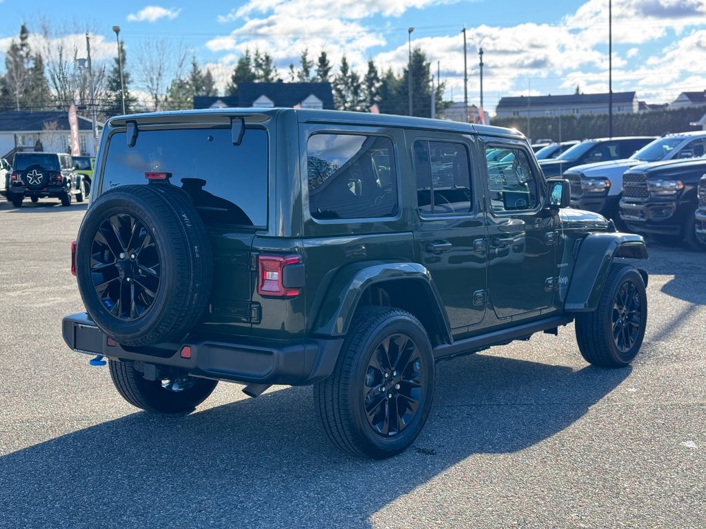 2023  Wrangler 4xe SAHARA 4X4 // CUIR // TEMPS FROID in Sherbrooke, Quebec - 5 - w1024h768px