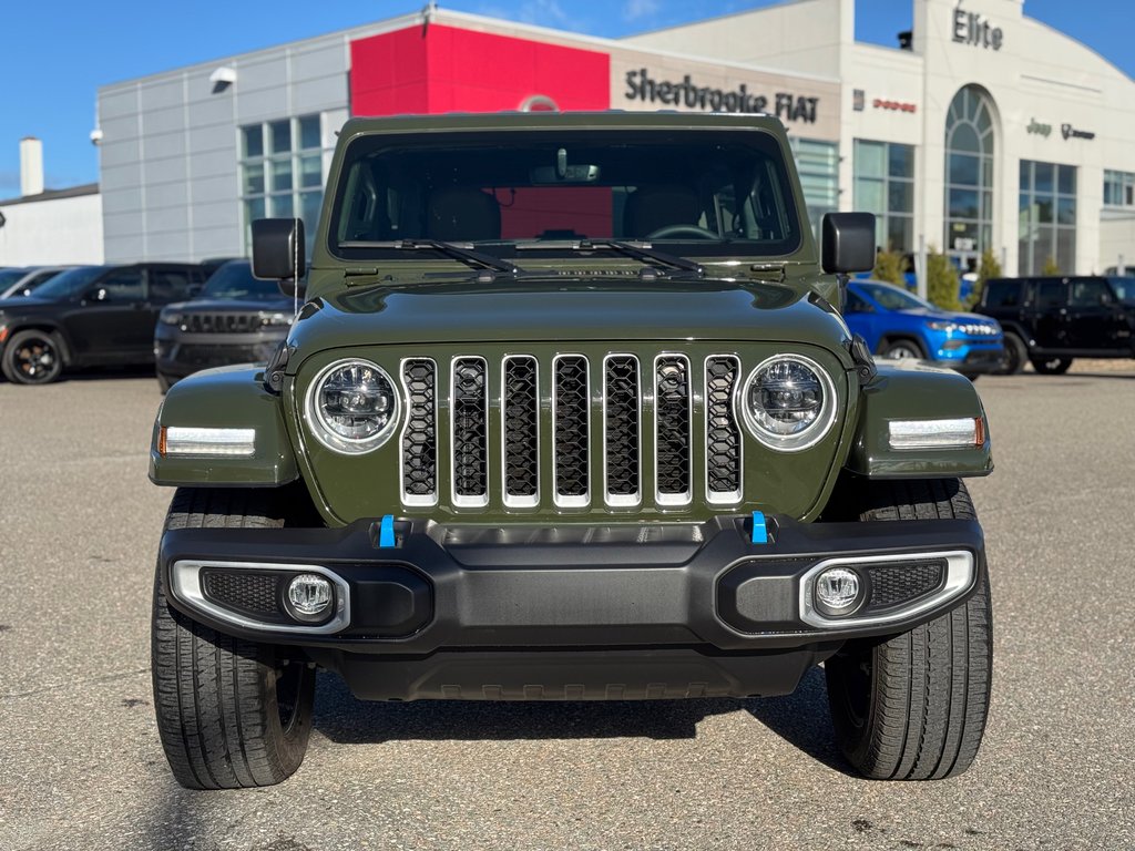 2023  Wrangler 4xe SAHARA 4X4 // CUIR // TEMPS FROID in Sherbrooke, Quebec - 3 - w1024h768px