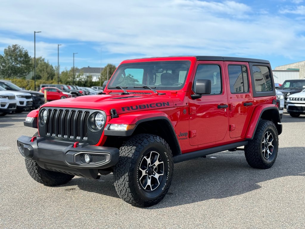 Wrangler UNLIMITED RUBICON 4X4 // PLAN OR 5 ANS 100 000 KM 2021 à Sherbrooke, Québec - 1 - w1024h768px