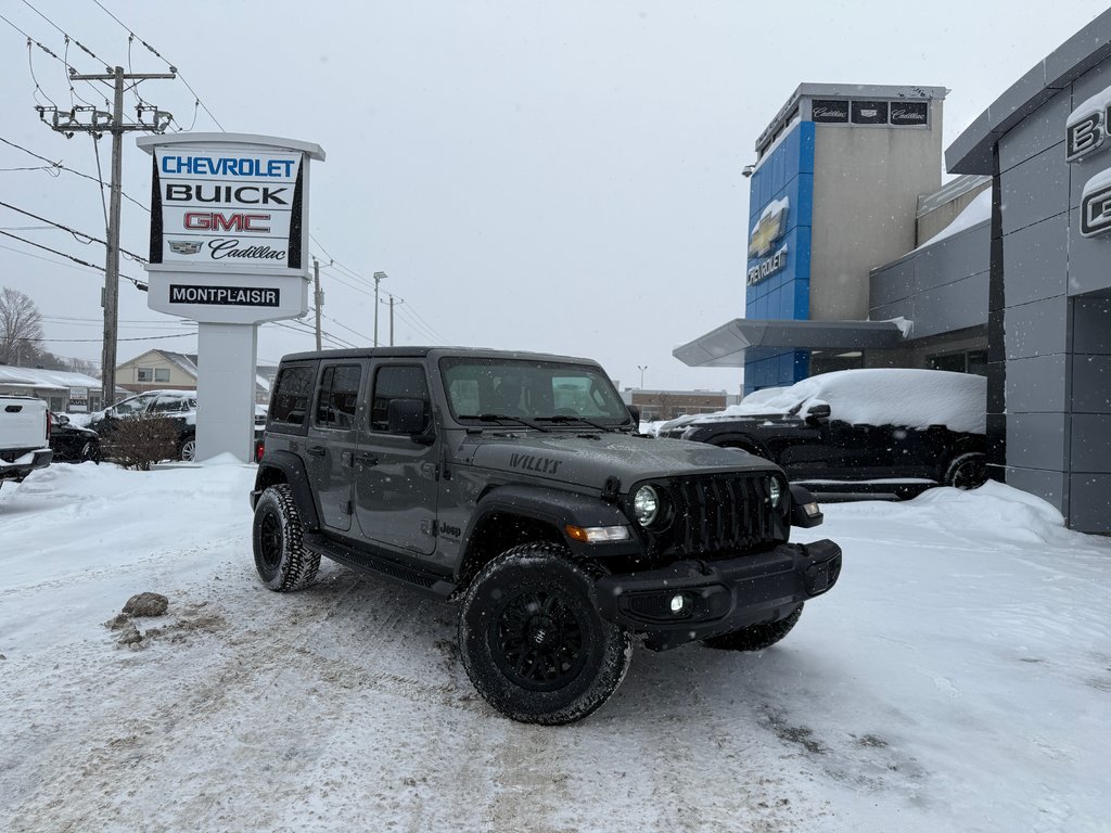 2021 Jeep Wrangler Unlimited Willys in Drummondville, Quebec - 1 - w1024h768px