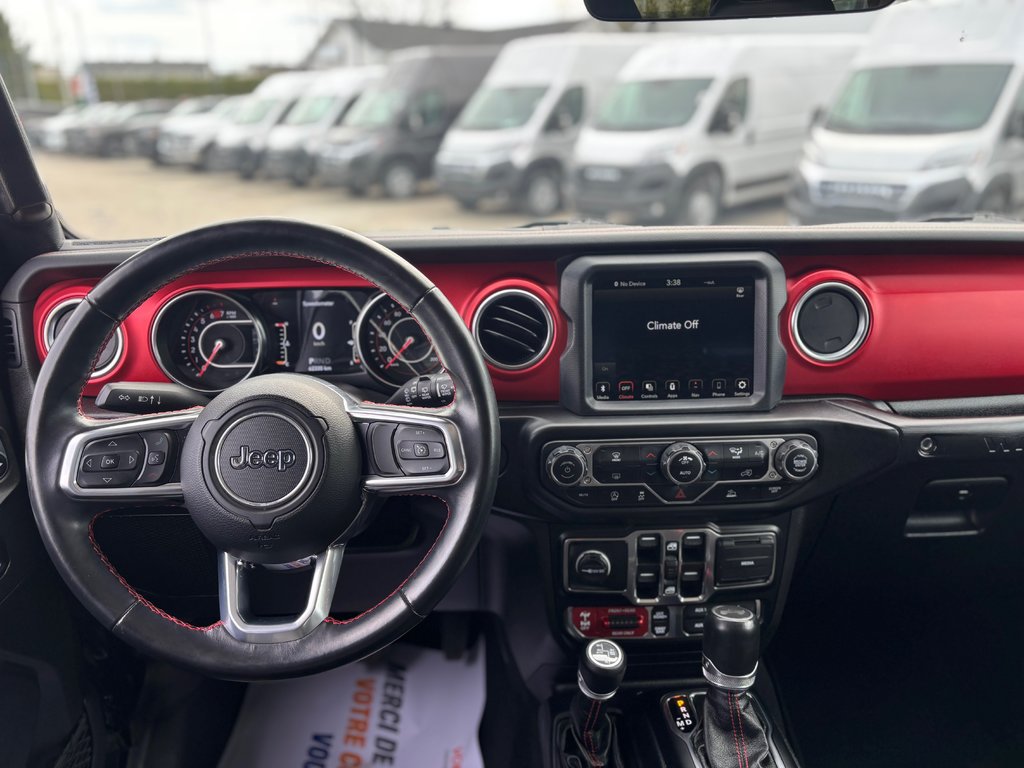Jeep Wrangler UNLIMITED RUBICON 4X4 // NAVIGATION 2021 à Sherbrooke, Québec - 12 - w1024h768px