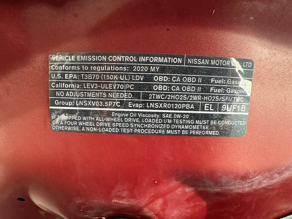 Nissan Murano SL 2020 à Cowansville, Québec - 19 - w1024h768px