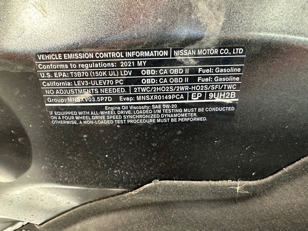 2021 Nissan Murano S in Cowansville, Quebec - 15 - w1024h768px