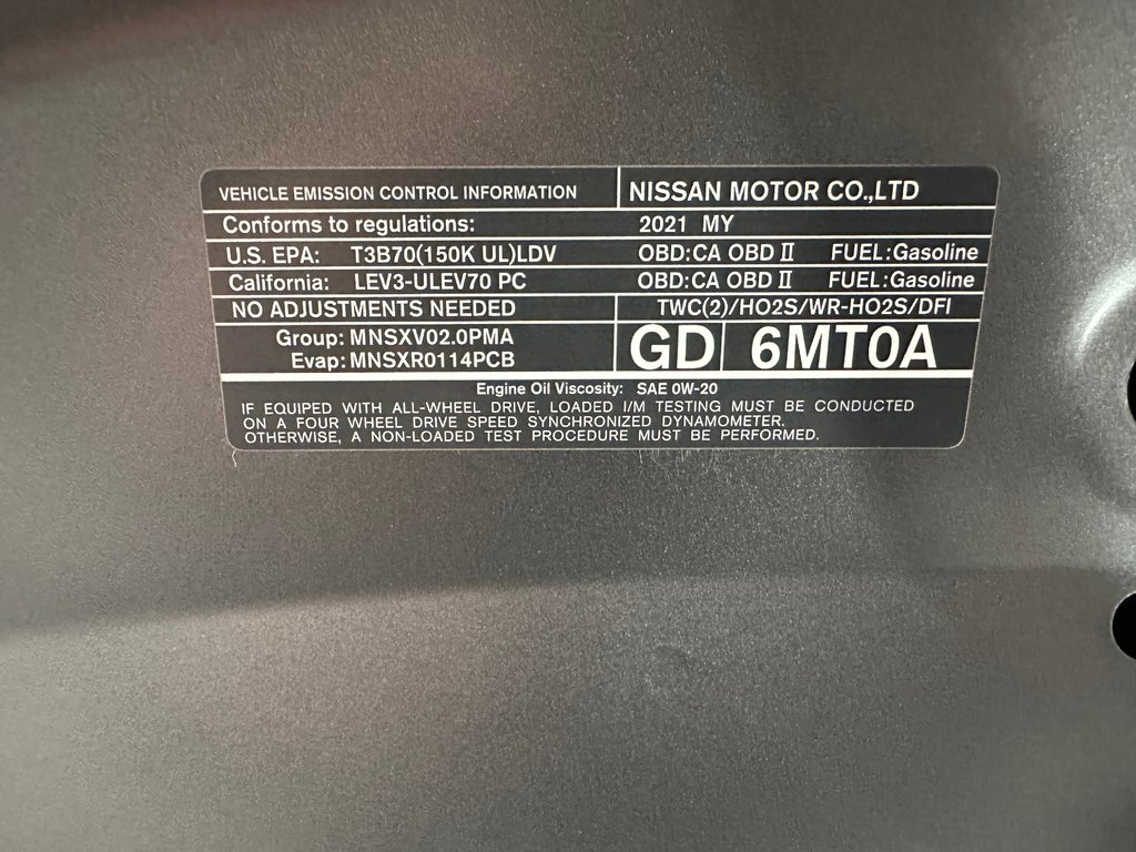 Nissan Qashqai S FWD 2021 à Cowansville, Québec - 18 - w1024h768px