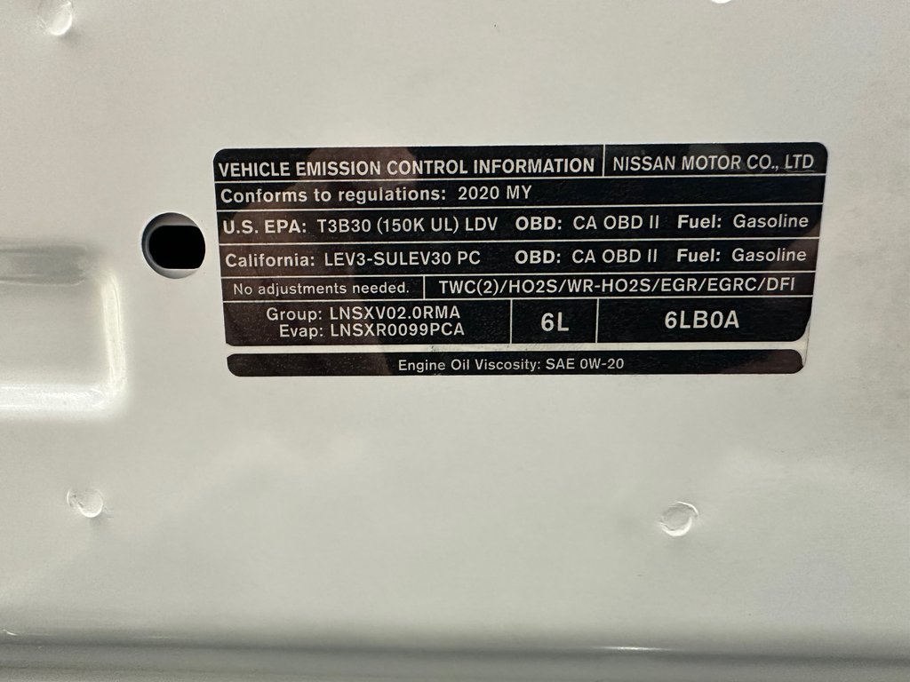 Nissan Sentra S 2020 à Cowansville, Québec - 15 - w1024h768px