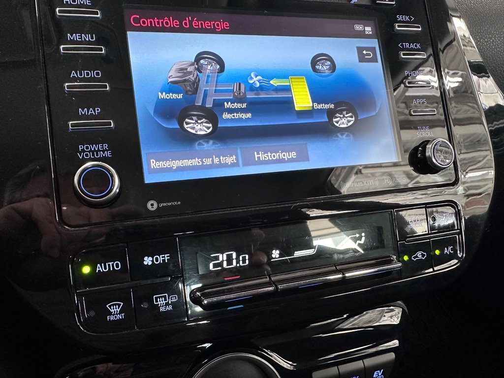 2022 Toyota PRIUS PRIME Base Sièges et volant chauffants / Caméra de recul in Cowansville, Quebec - 27 - w1024h768px