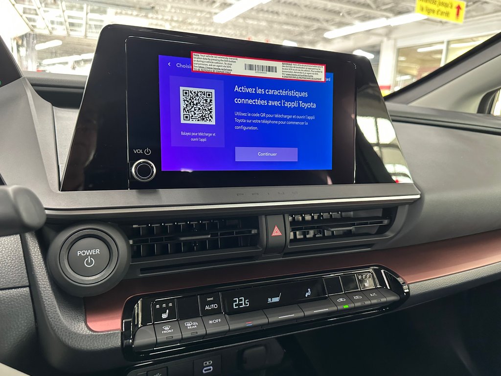 Toyota PRIUS PRIME SE 2024 à Cowansville, Québec - 10 - w1024h768px