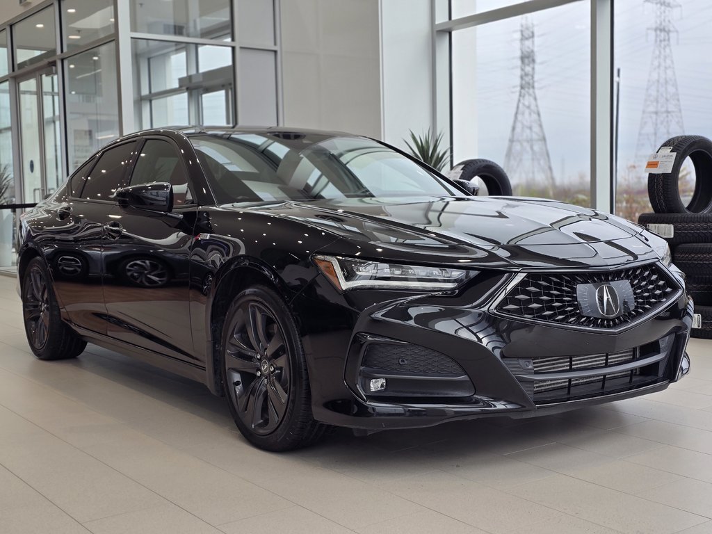 TLX A-Spec | SH-AWD | DÉMARREUR | CUIR | NAV | BAS KM 2021 à Laval, Québec - 1 - w1024h768px