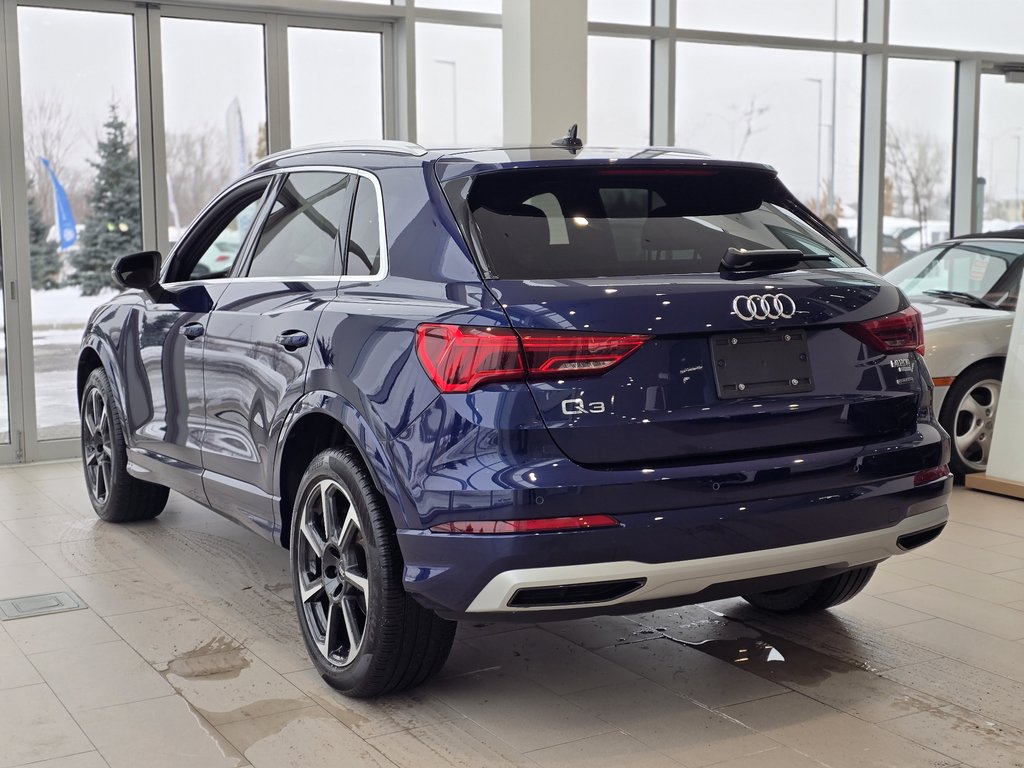 2022 Audi Q3 Progressiv | AWD | TOIT | CUIR | BAS KM | +++ in Laval, Quebec - 6 - w1024h768px
