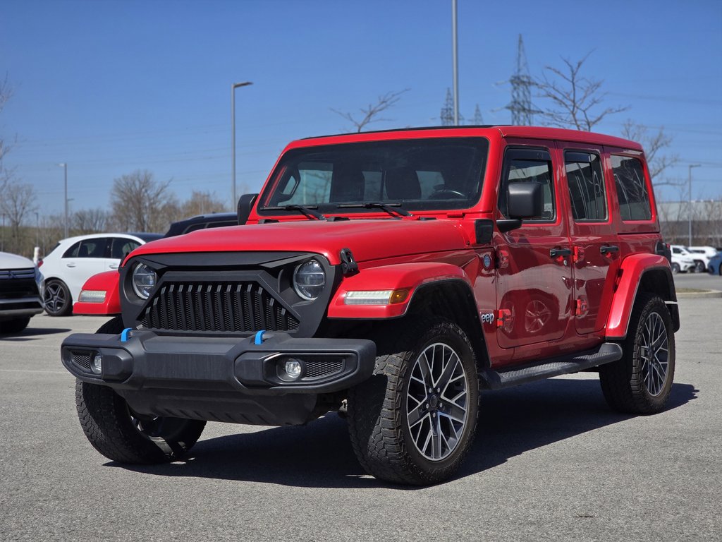 2022 Jeep Wrangler 4xe Unlimited Sahara 4XE TOIT ÉLECTRIQUE SKY ONE-TOUCH in Laval, Quebec - 5 - w1024h768px