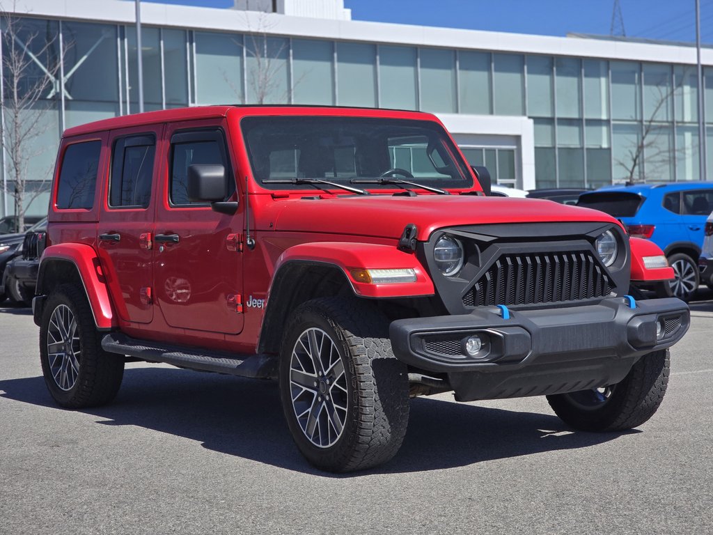 2022 Jeep Wrangler 4xe Unlimited Sahara 4XE TOIT ÉLECTRIQUE SKY ONE-TOUCH in Laval, Quebec - 1 - w1024h768px