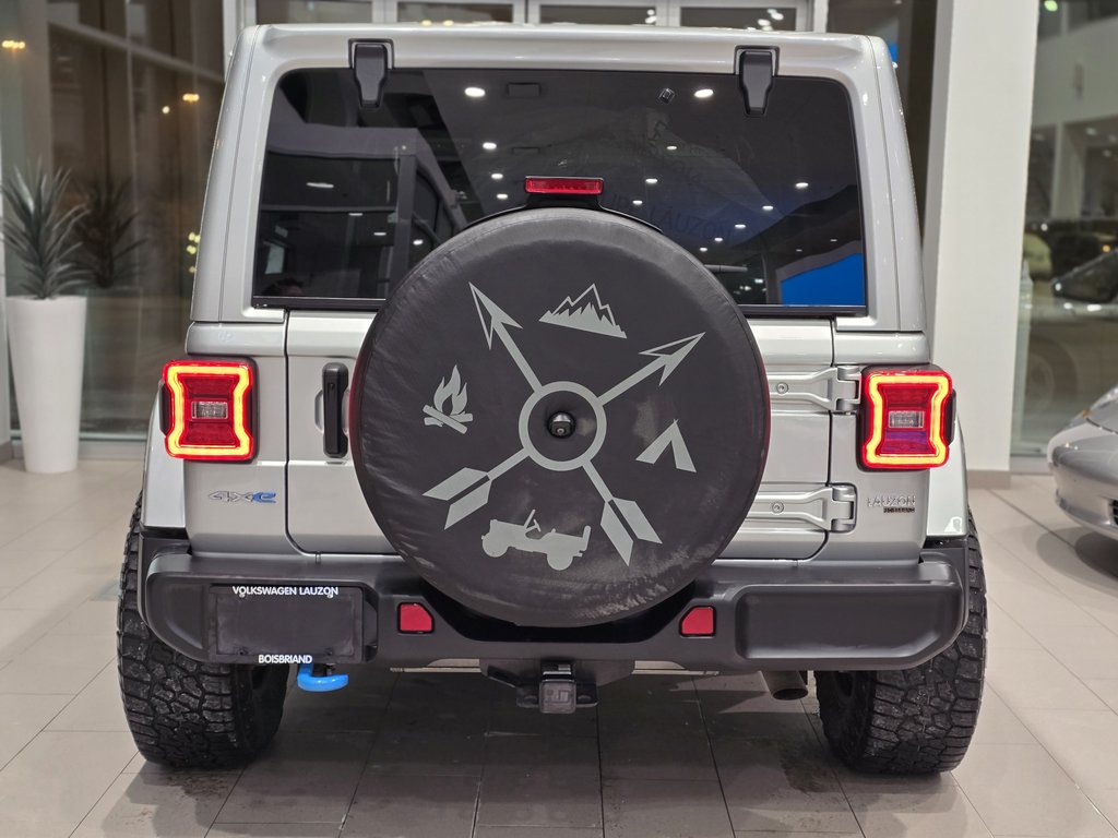 Jeep Wrangler 4xe Unlimited Sahara | DÉMARREUR | CUIR | 8 PNEUS 2023 à Laval, Québec - 7 - w1024h768px