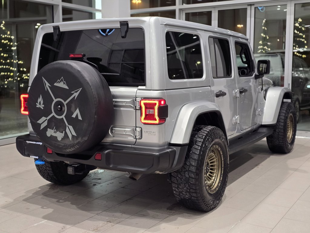 Jeep Wrangler 4xe Unlimited Sahara | DÉMARREUR | CUIR | 8 PNEUS 2023 à Laval, Québec - 8 - w1024h768px