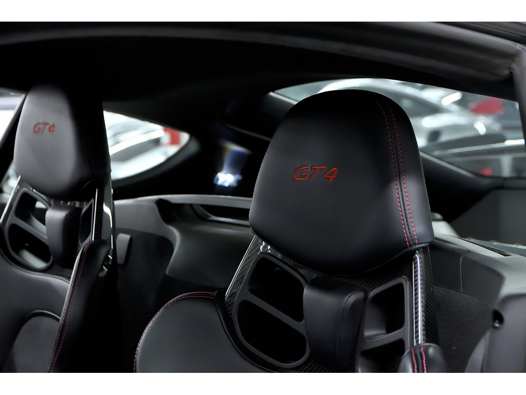 2016  Cayman GT4 / Carbon Bucket Seats / Sport Chrono / MANUAL in Laval, Quebec - 26 - w1024h768px
