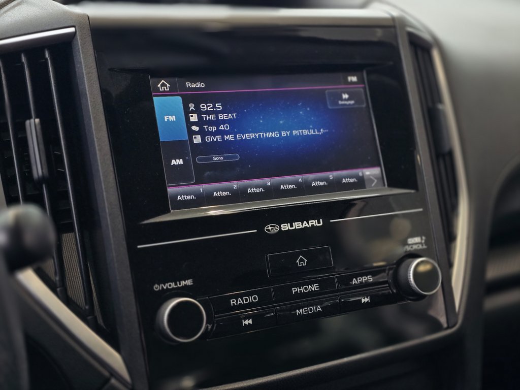 Subaru Impreza TOURING AWD | CAM | SIÈGES CHAUFFANTS | BLUETOOTH 2019 à Laval, Québec - 16 - w1024h768px