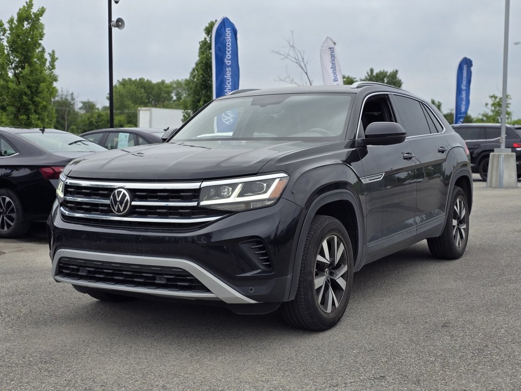 Volkswagen Atlas Cross Sport Comfortline V6 | TOIT PANO | CUIR | CARPLAY | +++ 2020 à Laval, Québec - 4 - w1024h768px