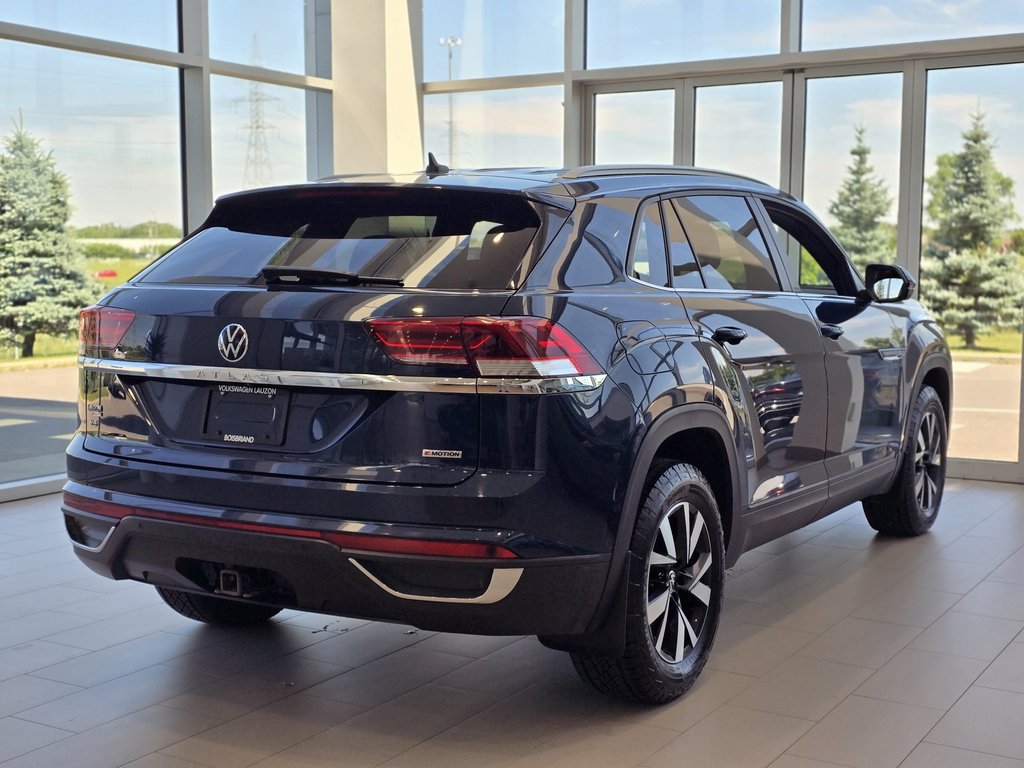 Volkswagen Atlas Cross Sport Comfortline V6 | DÉMARREUR | CARPLAY | CAM | CUIR 2022 à Laval, Québec - 8 - w1024h768px